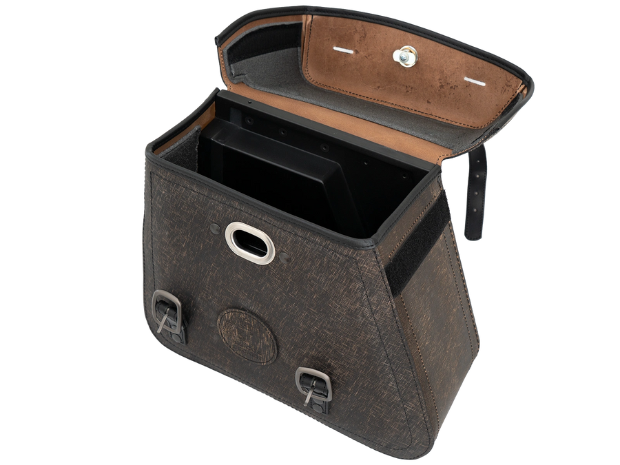 Hepco & Becker [Hepco & Becker] - Bolsa única de couro resistente