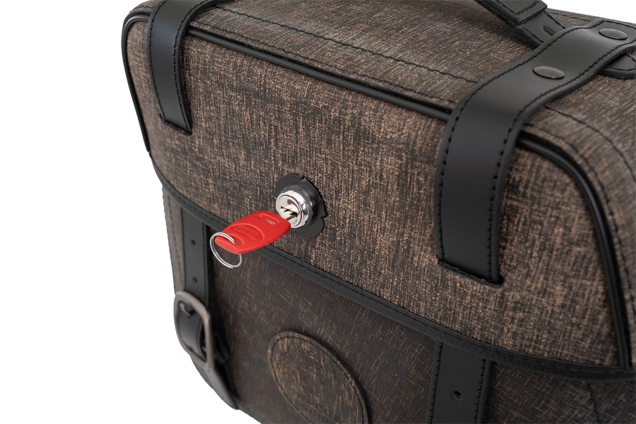 Hepco & Becker [Hepco & Becker] - Bolsa única de couro resistente