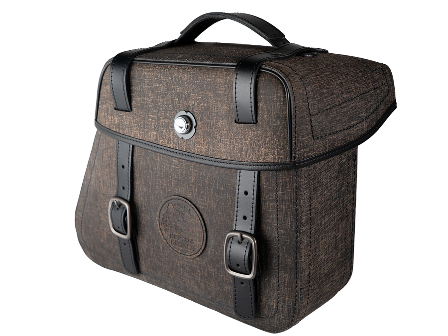 Hepco & Becker [Hepco & Becker] - Bolsa única de couro resistente