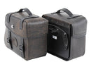 Hepco & Becker [Hepco & Becker] - Conjunto de bolsas de couro Rugged 21 litros.