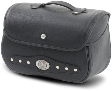 Bolsa para motocicleta [Hepco & Becker] - Couro Nevada – porta-bagagem tubular