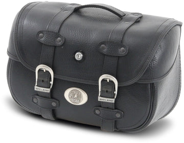 Bolsa de motocicleta [Hepco & Becker] - Couro Liberty – porta-bagagem tubular