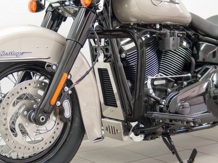 Harley Davidson Sofrail (Milwaukee -eight 107/114) [2018] - Barra de proteção, versão grande feita de tubo de 38 mm, preto