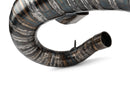Aprilia RX 50 2T D50B1 [2006–] - Auspuff 80 - 90 rot / schwarz