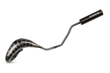 Derbi Senda DRD X-Treme SM '10 - '17 50 2T D50B0 - Auspuff 80 - 90 schwarz