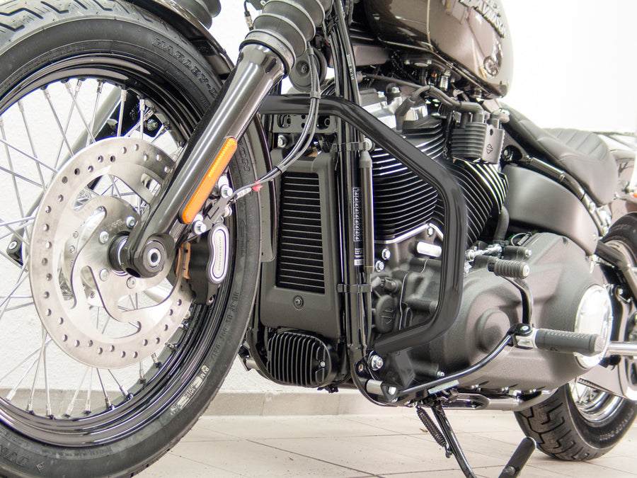 Harley Davidson Sofrail (Milwaukee -eight 107/114) [2018] - Barra de proteção, feita de tubo de 32 mm, preto