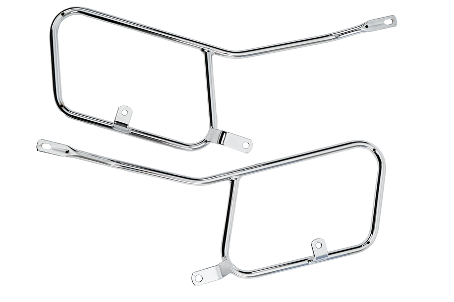 Honda F 6 C Custom [1997-2001] - Porta-bolsa tubular de couro