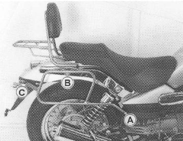 Moto Guzzi Nev Clas v 750 IE [2004-2011] - Pacote de bolso