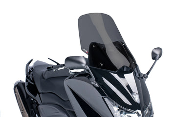 YAMAHA TMAX [2012-2016] - Pára-brisa Touring V-Tech Line | Fortemente tonificado | PUIG 6260F