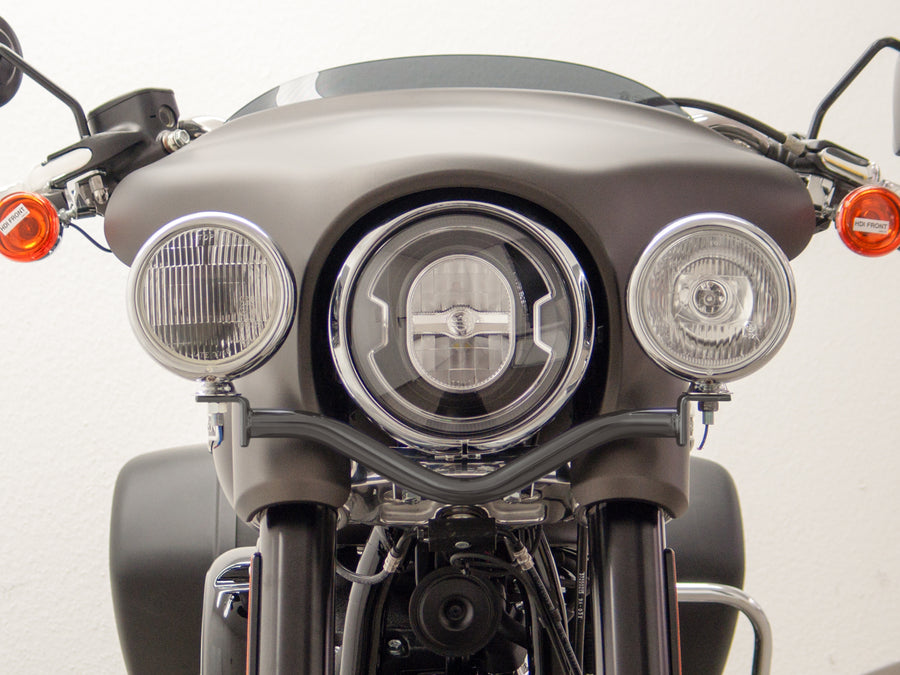 Harley Davidson Sofrail Sport Glide (Milwaukee -eight 107/114) [2018] - Suporte da lâmpada para faróis adicionais, preto