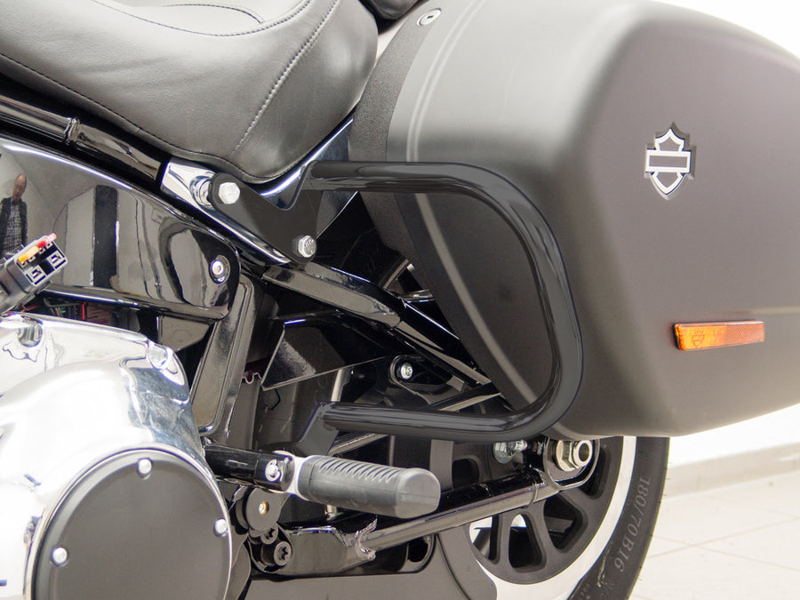 Harley Davidson Sofrail Sport Glide (Milwaukee -eight 107/114) [2018] - Barras de proteção traseira para malas, preto