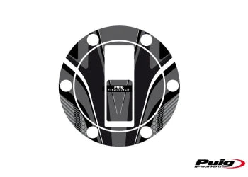 APRILIA SHIVER 900 [2019] – Protetor da tampa do tanque X-TREME – Look carbono
