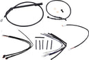 Harley-davidson street bob [BURLY BRAND] – Conjunto de cabos Jail Bar-1
