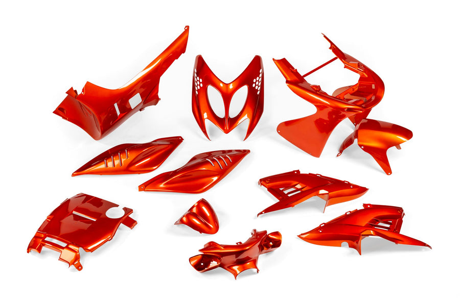 Yamaha Aerox 50 2T LC [–1998] - Verkleidungskit 11 Teile orange