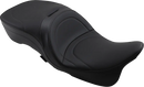 Harley Davidson Touring [DRAG SPECIALTIES] – Assento de couro 2-Up, compatível com encosto, Touring-1