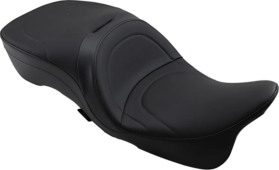 Harley Davidson Touring [DRAG SPECIALTIES] – Assento de couro 2-Up, compatível com encosto, Touring