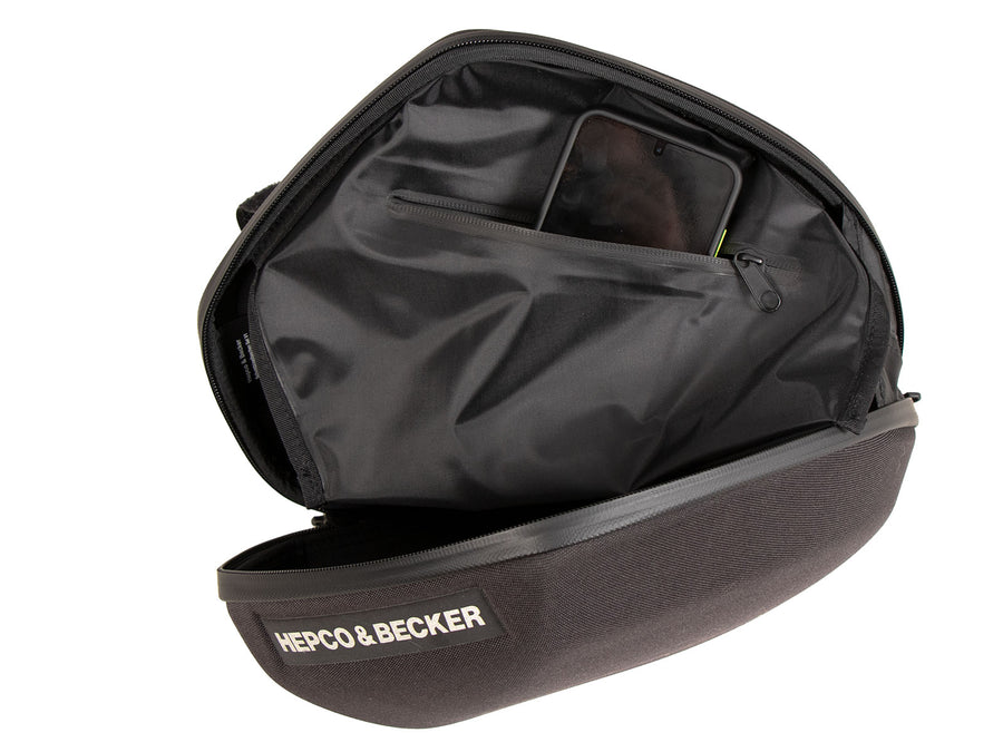 Bolsa de motocicleta [Hepco & Becker] - conjunto de bolsa de barra de proteção V1 - *versão universal* - barra de proteção/Velcro