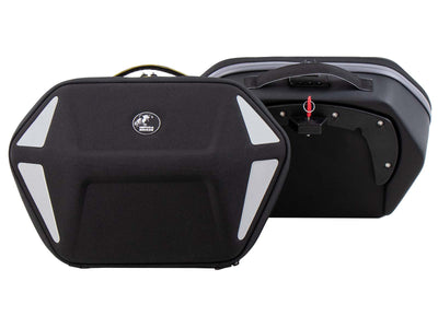 Bolsa de motocicleta [Hepco & Becker] - Royster Neo side bags amarelo, conjunto – C-Bow