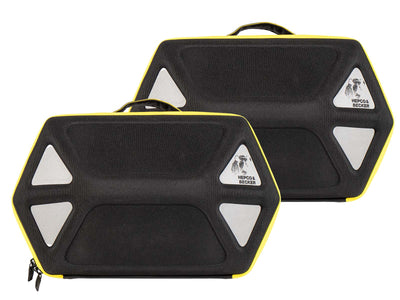 Bolsa de motocicleta [Hepco & Becker] - Bolsas laterais Royster Speed ​​​​amarelas, conjunto – C-Bow