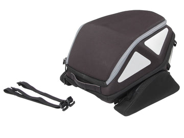 Bolsa traseira [Hepco & Becker] - Bolsa traseira Royster com fixação de alça - preto/cinza – Sportrack