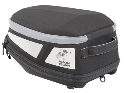 Bolsa traseira [Hepco & Becker] - Royster Rearbag Bolsa traseira esportiva com fixação de alça - preta/cinza – Sportrack