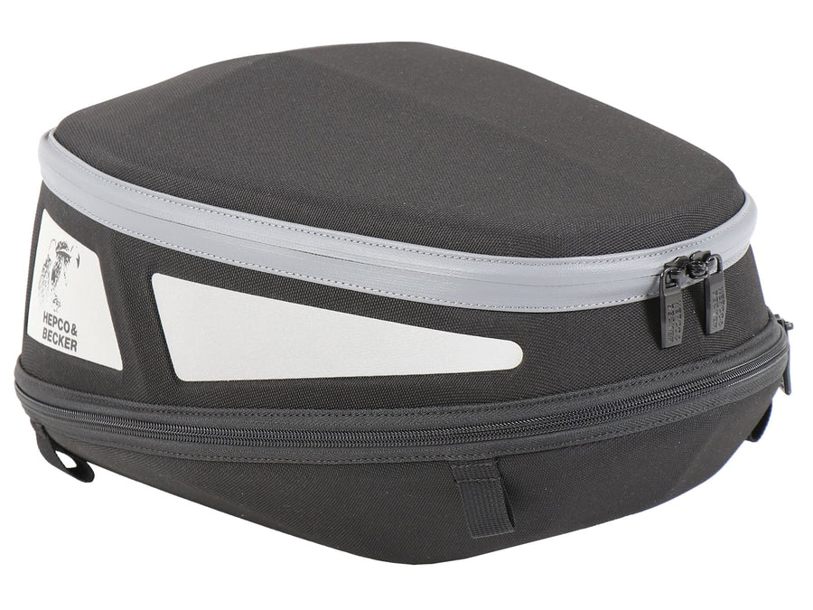 Bolsa traseira [Hepco & Becker] - Royster Rearbag Sport bolsa traseira preta/cinza incl. Almofada de assento básica – Almofada de assento