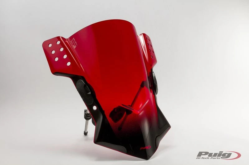 KAWASAKI Z 650 [2025] - Pára-brisa PUIG Rafale | Vermelho | PUIG 6409R