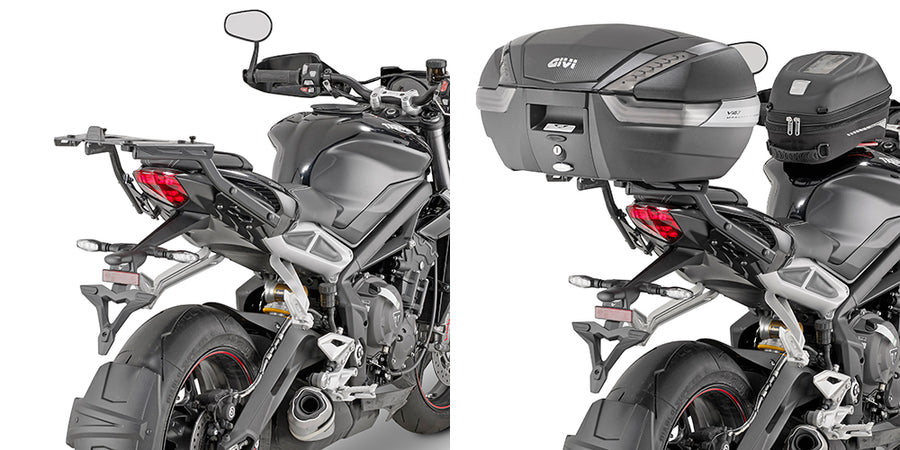 Triumph Street Triple 765 [2017–2020] – Topcaseträger für Monokey oder Monolock