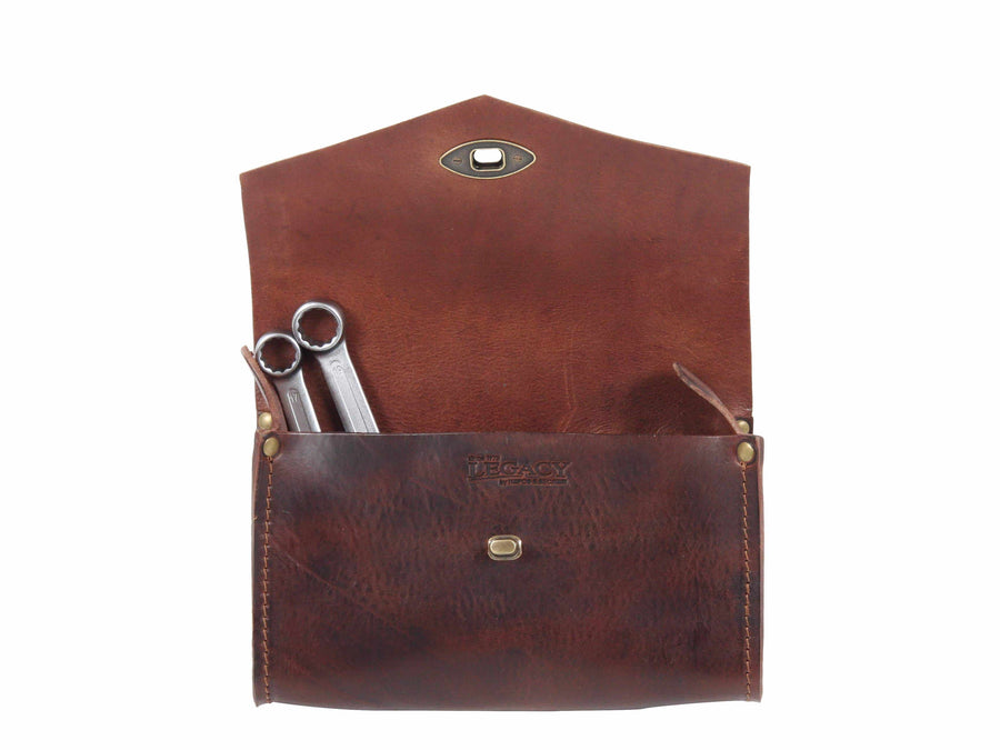 Hepco & Becker [Hepco & Becker] - Bolsa de ferramentas de couro legado