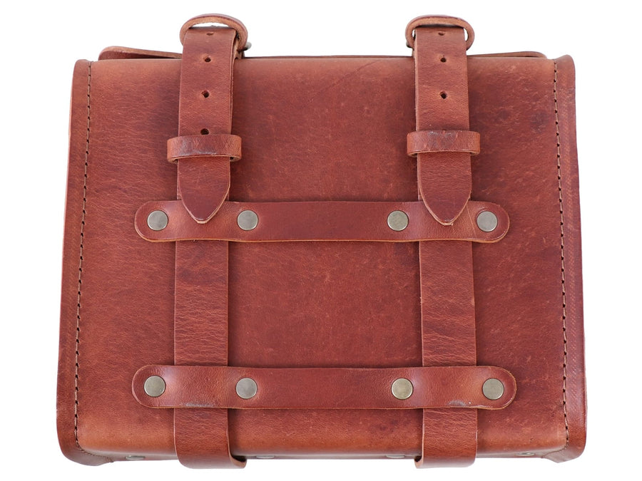 Hepco & Becker [Hepco & Becker] - Bolsa traseira de couro Legacy - marrom