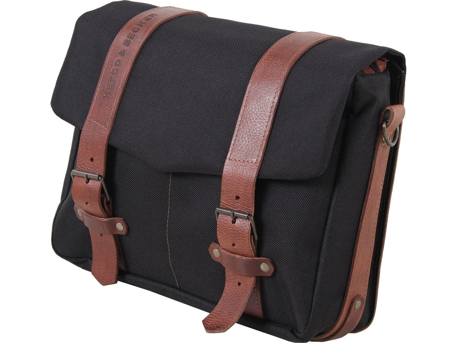 Hepco & Becker [Hepco & Becker] - Conjunto de bolsa mensageiro Legacy L/L preto.