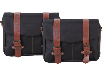 Bolsa de motocicleta [Hepco & Becker] - Conjunto de bolsa mensageiro Legacy L/L preto – C-Bow