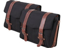 Hepco & Becker [Hepco & Becker] - Conjunto de bolsa mensageiro Legacy L/L preto.