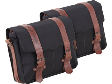 Bolsa de motocicleta [Hepco & Becker] - Conjunto de bolsa mensageiro Legacy L/L preto – C-Bow