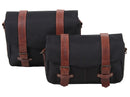 Hepco & Becker [Hepco & Becker] - Conjunto de bolsa mensageiro Legacy M/L preto.