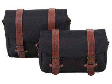 Hepco & Becker [Hepco & Becker] - Conjunto de bolsa mensageiro Legacy M/L preto.