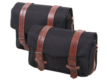 Hepco & Becker [Hepco & Becker] - Conjunto de bolsa mensageiro Legacy M/L preto.