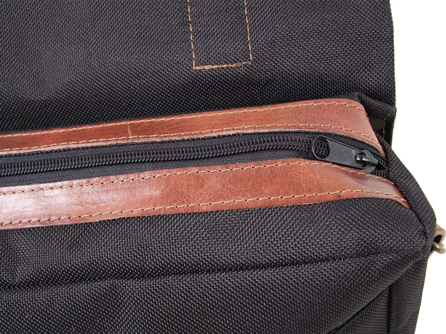 Hepco & Becker [Hepco & Becker] - Conjunto de bolsa mensageiro Legacy M/L preto.