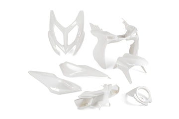 Yamaha Aerox R Naked 50 2T LC [2013–] - Verkleidungskit 7 Teile weiß