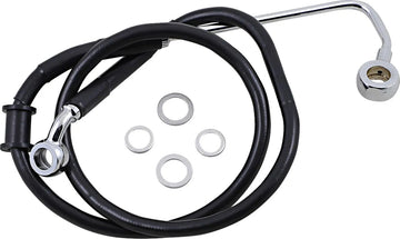 harley davidson fxsb [DRAG SPECIALTIES] - Linha de freio estendida em aço inoxidável