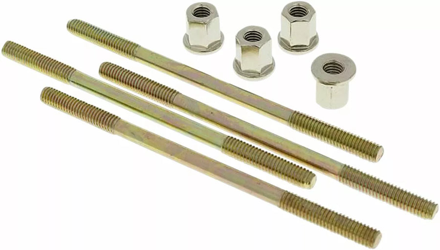 Yamaha DT 125 [NARAKU] – Conjunto de parafusos de cilindro incluindo porcas – 4 peças