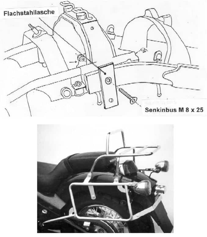 Honda VT 600 C [1988-2000]-Portadora Completa