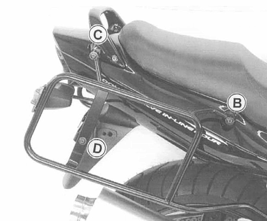 Suzuki GSF 1200 [2001-2005] - transportadora de casos