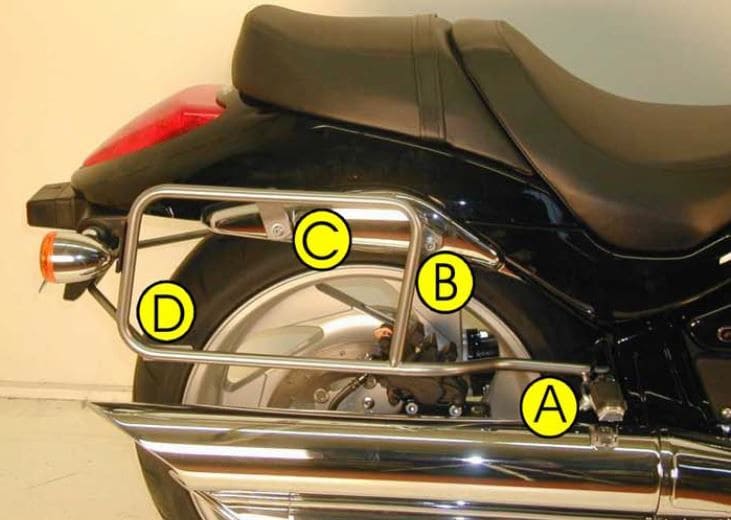 Suzuki M 1800 [2006-2012] - Transportadora de mala