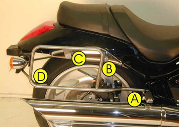 Suzuki M 1800 [2006-2012] - Transportadora de mala