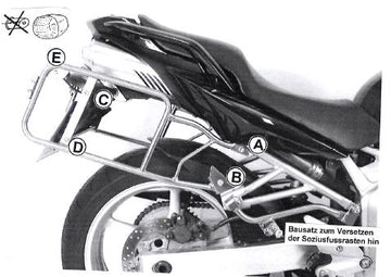 Yamaha FZ 6 [2004-2006] - Portadora da mala - 0