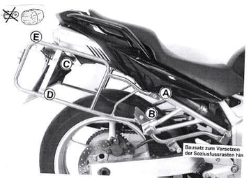 Yamaha FZ 6 [2004-2006] - Portadora da mala