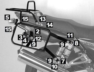 Yamaha XJR 1300 [2007-2014]-Comparo bloqueio de transportadora