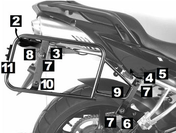 Yamaha FZ 6 [2007-2009] -LOCK-IT CASO TRANPEIRA - 0