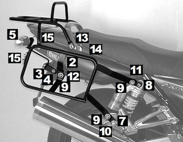 Yamaha XJR 1300 [2004-2006]-Complete por bloqueio de transportadora